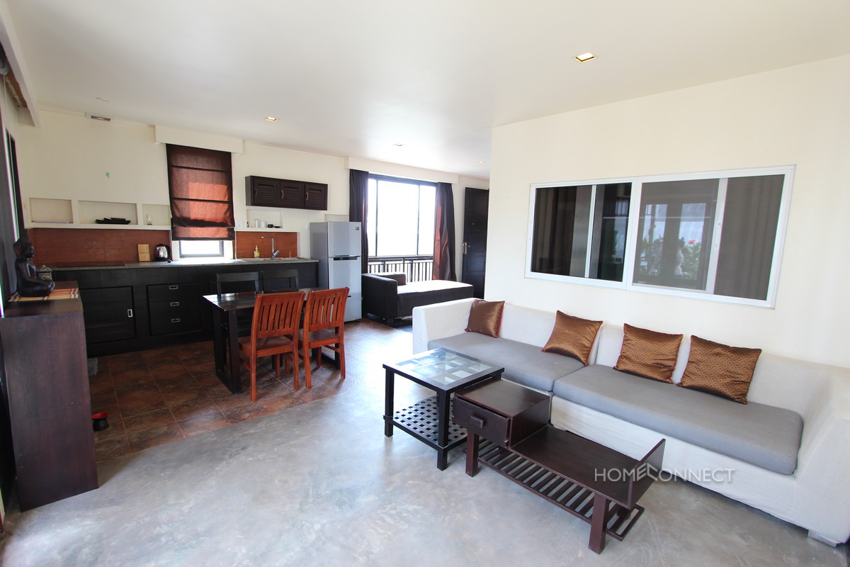 Contemporary 1 Bedroom Apartment For Rent In BKK1 | Phnom Penh Real Estate