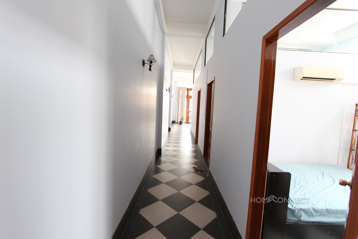 Large Balcony 2 Bedroom Apartment Near Russian Market | Phnom Penh Real Estate