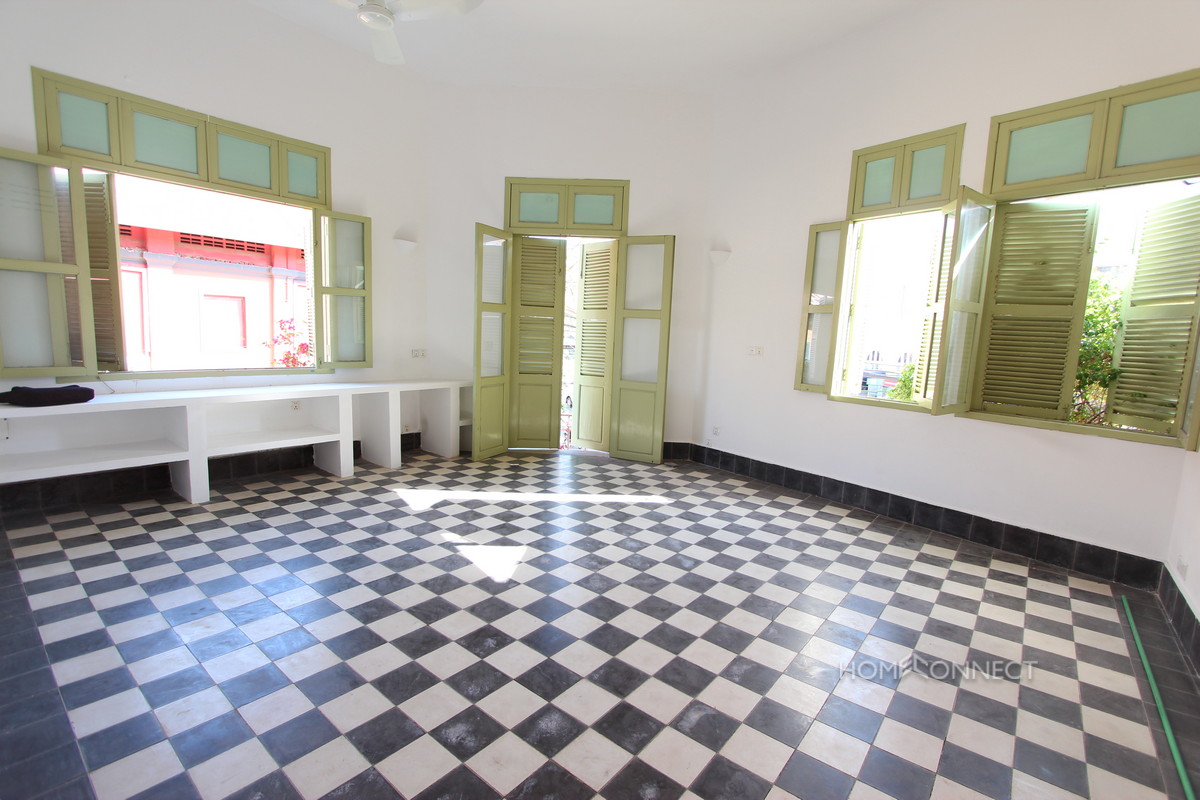 Historic French Colonial 2 Bedroom Apartment For Rent | Phnom Penh Real Estate