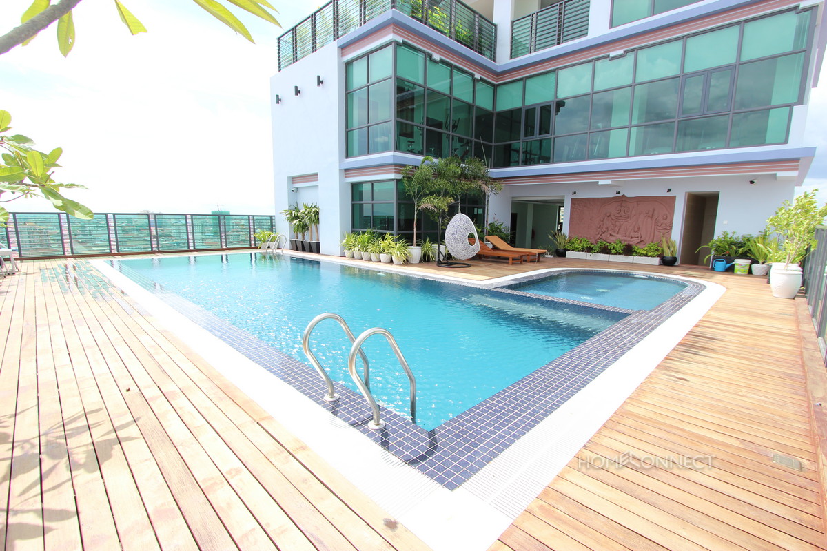 Large 5 Bedroom Penthouse in BKK3 | Phnom Penh Real Estate