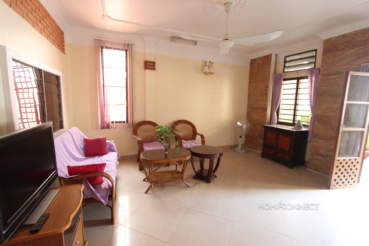 Centrally Located 2 Bedroom Apartment For Rent In Tonle Bassac | Phnom Penh Real Estate