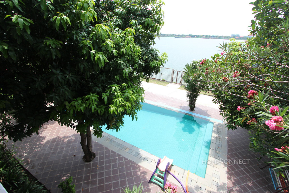 Private Pool 5 Bedroom Villa For Rent In Chroy Chungva | Phnom Penh Real Estate