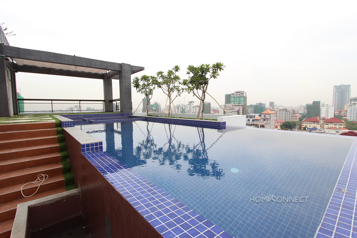 Western Style Modern Penthouse Close to Independence Monument | Phnom Penh Real Estate