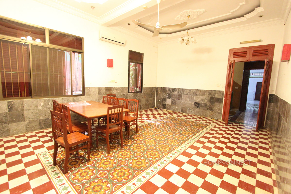 Large French Colonial Villa For Rent in Tonle Bassac | Phnom Penh Real Estate