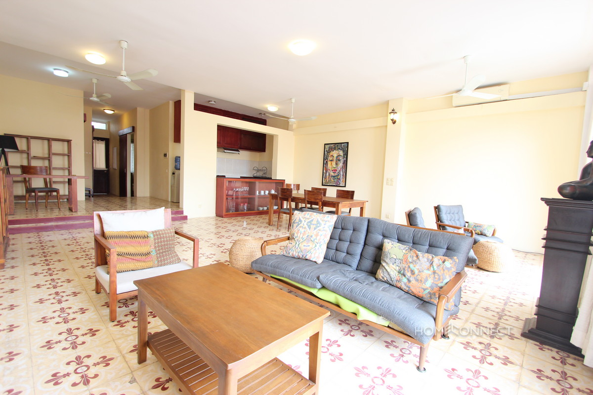 Colonial 2 Bedroom Apartment For Rent Near Riverside | Phnom Penh Real Estate