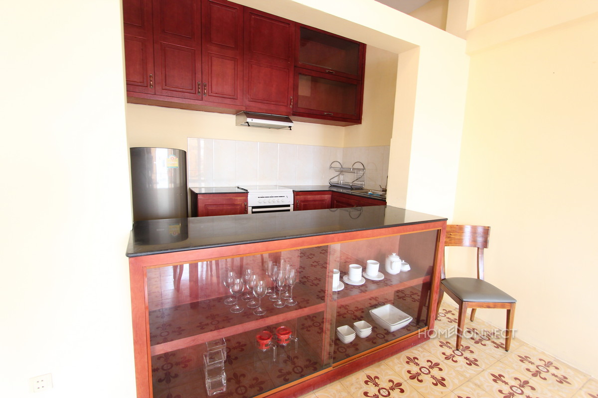 Colonial 2 Bedroom Apartment For Rent Near Riverside | Phnom Penh Real Estate