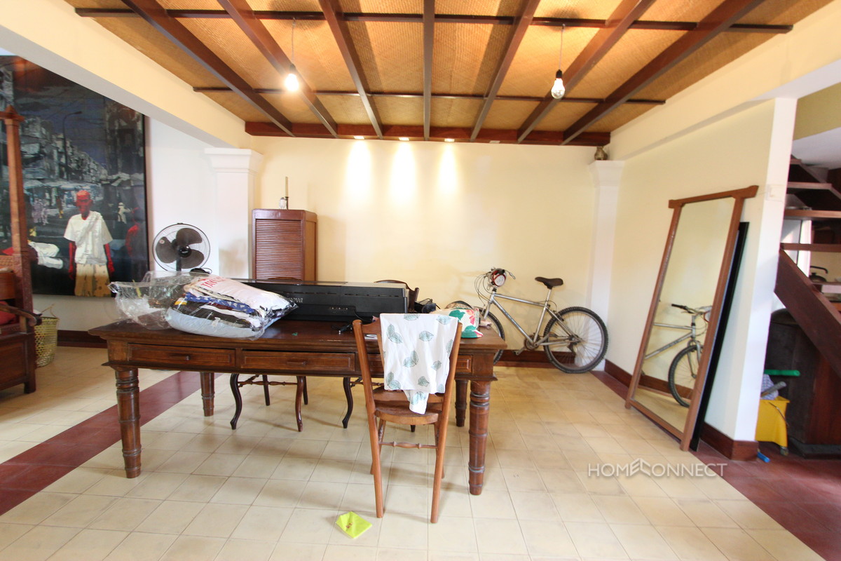 French Colonial 1 Bedroom Apartment Near Royal Palace For Rent | Phnom Penh Real Estate