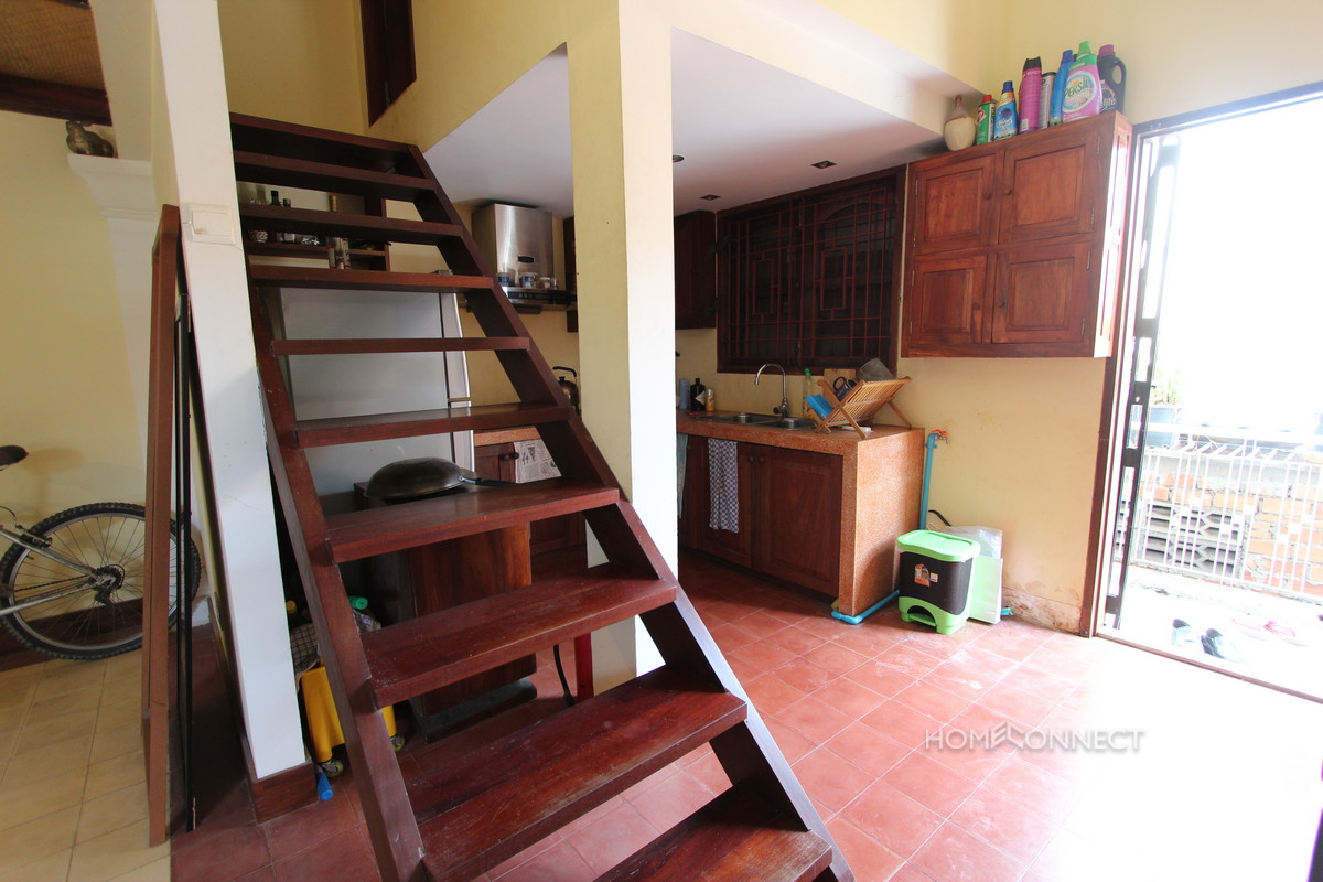 French Colonial 1 Bedroom Apartment Near Royal Palace For Rent | Phnom Penh Real Estate