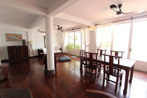 French Colonial 3 Bedroom Apartment For Rent on Riverside | Phnom Penh Real Estate