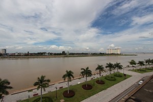 French Colonial 3 Bedroom Apartment For Rent on Riverside | Phnom Penh Real Estate