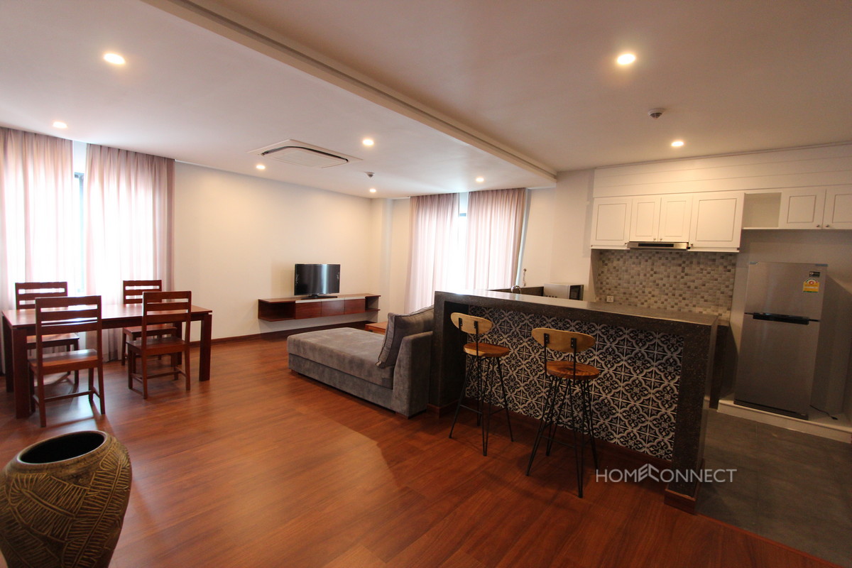 New Serviced 3 Bedroom 3 Bathroom Apartment in BKK1 | Phnom Penh Real Estate
