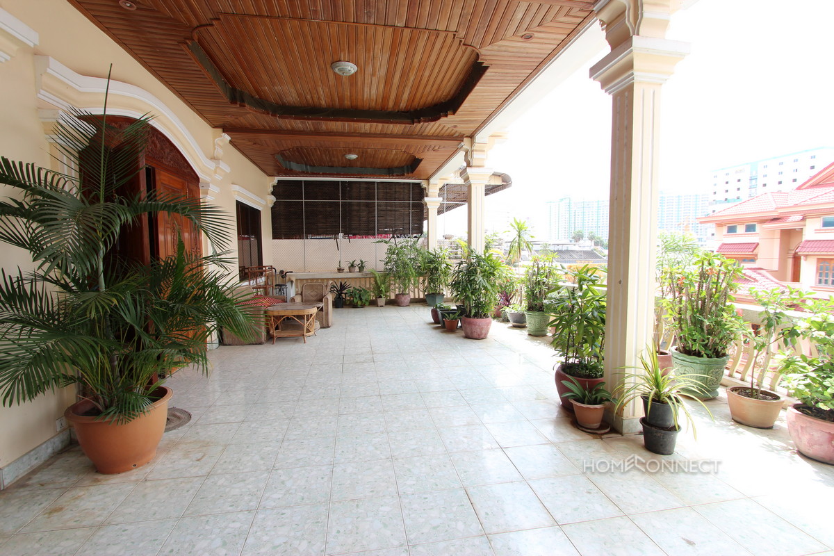 Large Private Terrace 2 Bedroom Apartment in 7 Makara | Phnom Penh Real Estate