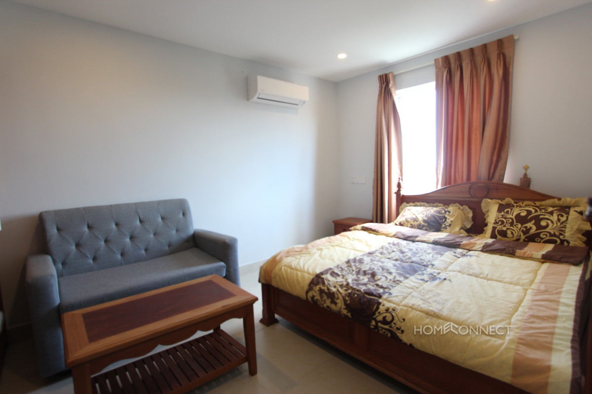 Brand New 1 Bedroom 1 Bathroom Apartment East of Russian Market | Phnom Penh Real Estate