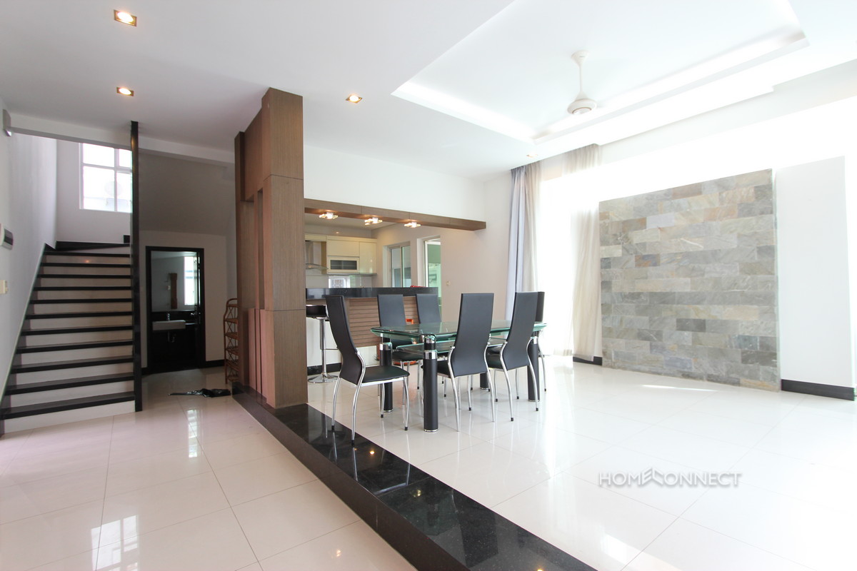 Western 3 Bedroom Family Villa For Rent Near Aeon Mall | Phnom Penh Real Estate