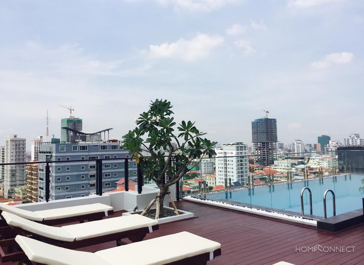 New Serviced 3 Bedroom 3 Bathroom Apartment in BKK1 | Phnom Penh Real Estate