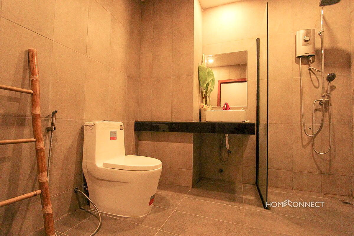 Brand New Modern 1 Bedroom 1 Bathroom Apartment for Rent Near Phsar Kandal | Phnom Penh Real Estate