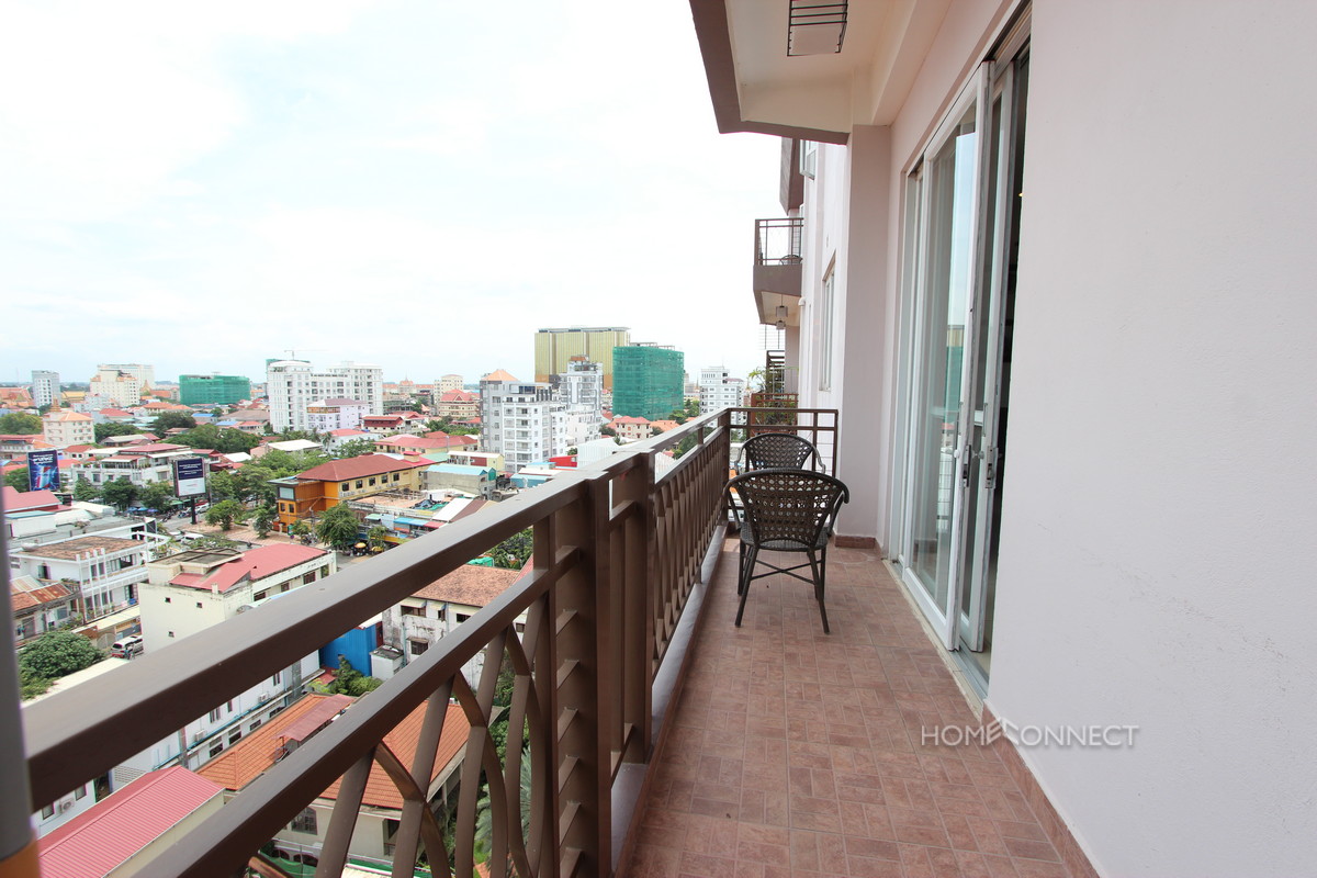 Huge Modern 2 Bedroom 2 Bathroom Apartment in BKK1 | Phnom Penh Real Estate
