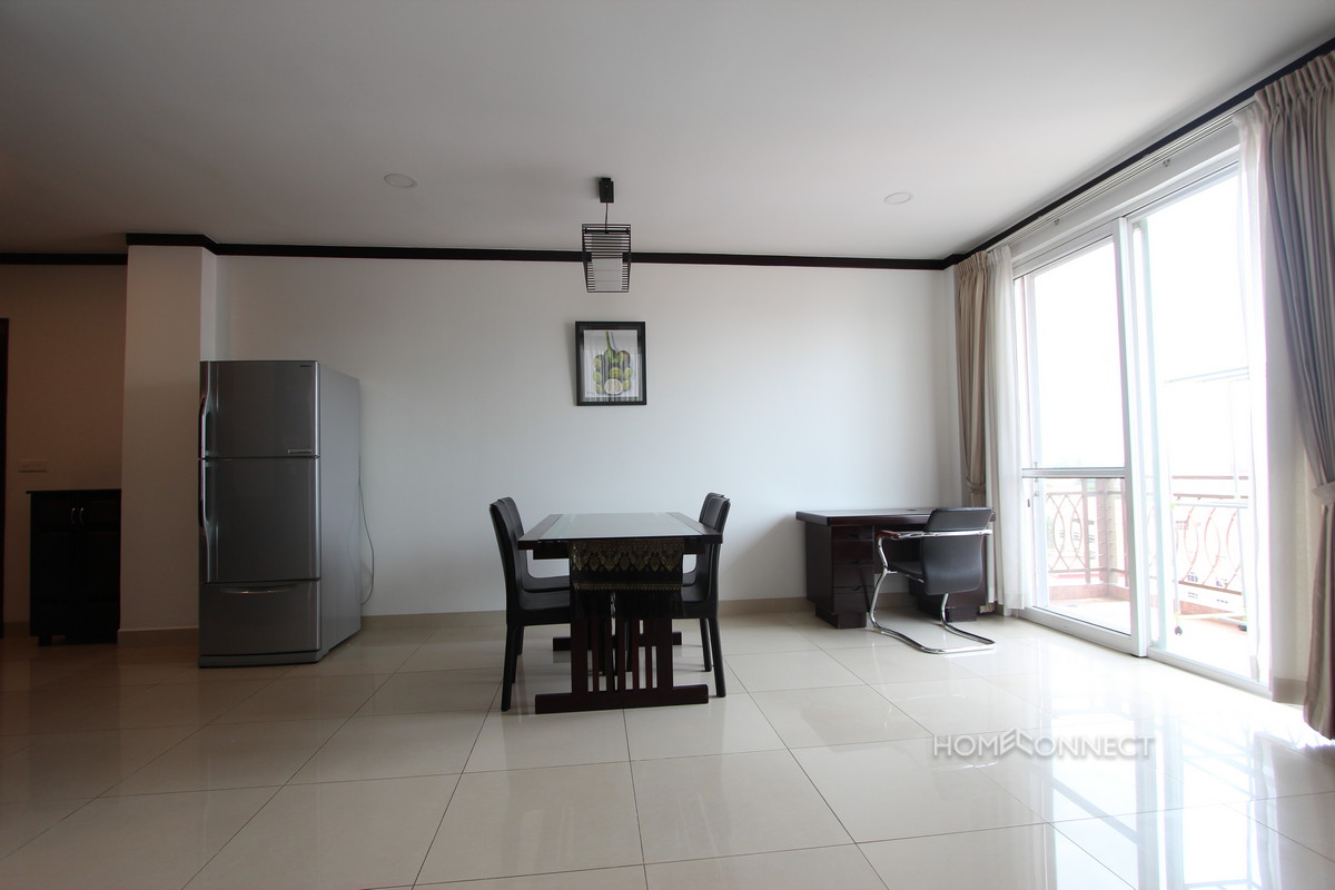 Spacious 1 Bedroom 1 Bathroom High Rise Apartment in BKK1 | Phnom Penh Real Estate