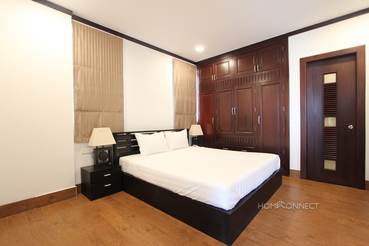 Spacious 1 Bedroom 1 Bathroom High Rise Apartment in BKK1 | Phnom Penh Real Estate