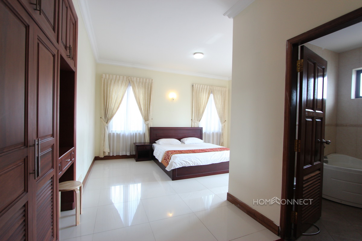 Serviced 2 Bedroom 2 Bathroom Apartment for Rent Near Olympic Stadium | Phnom Penh Real Estate