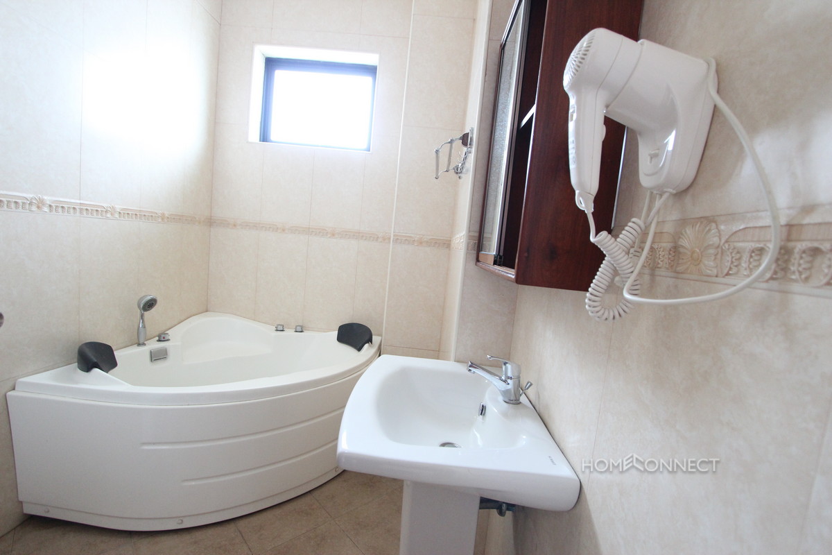 Serviced 2 Bedroom 2 Bathroom Apartment for Rent Near Olympic Stadium | Phnom Penh Real Estate