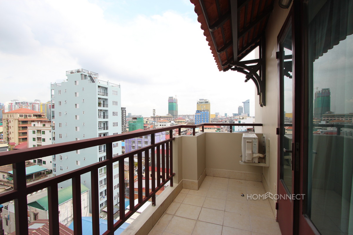 Serviced 2 Bedroom 2 Bathroom Apartment for Rent Near Olympic Stadium | Phnom Penh Real Estate