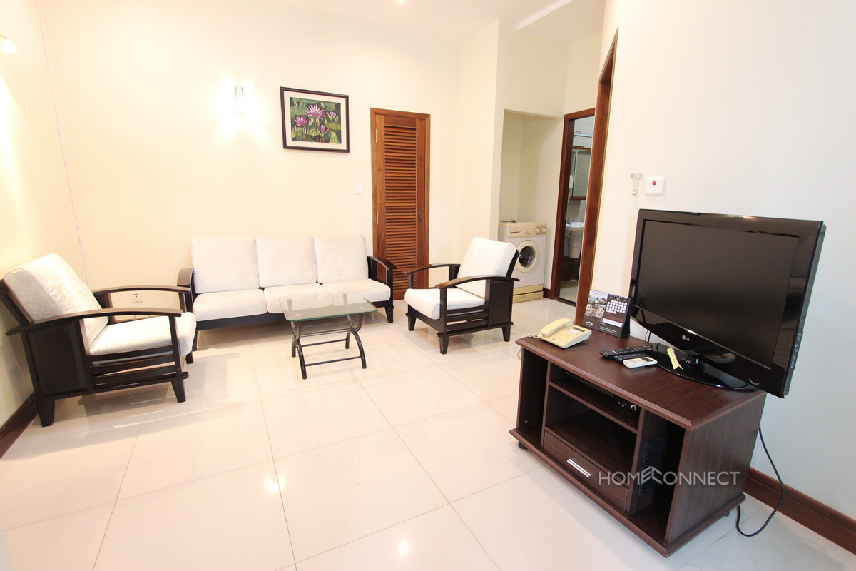 Luxurious Serviced 1 Bedroom 1 Bathroom Apartment for Rent in 7 Makara | Phnom Penh Real Estate