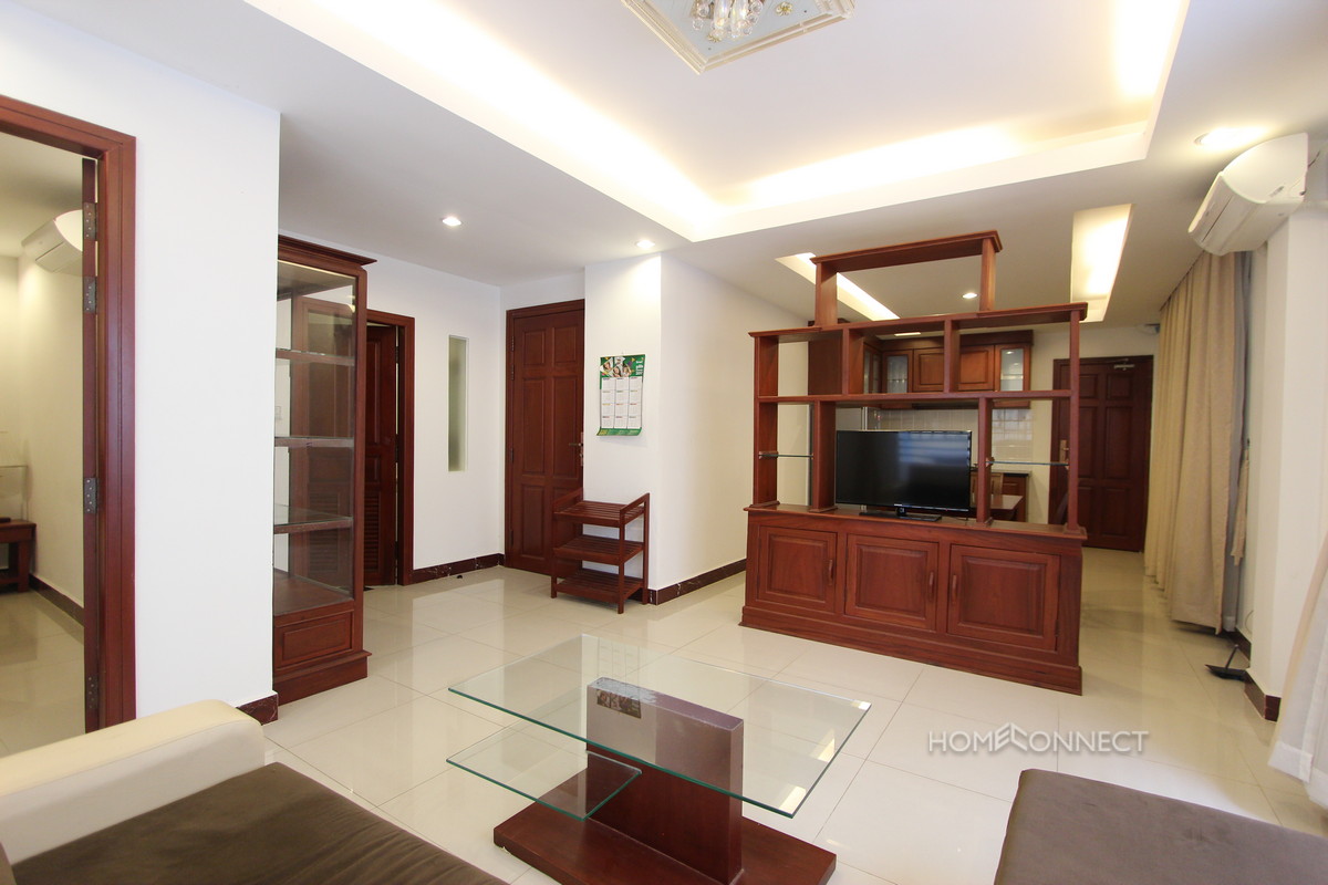 Spacious 1 Bedroom 1 Bathroom Apartment in Tonle Bassac | Phnom Penh Real Estate