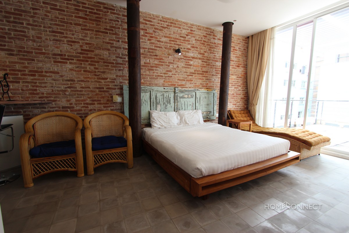 Contemporary Design 1 Bedroom Apartment For Rent in BKK1 | Phnom Penh Real Estate