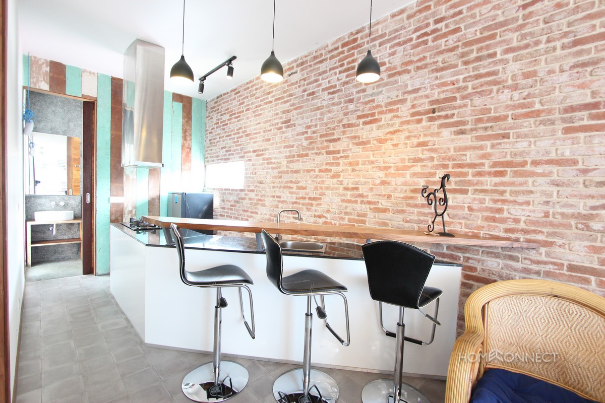 Contemporary Design 1 Bedroom Apartment For Rent in BKK1 | Phnom Penh Real Estate