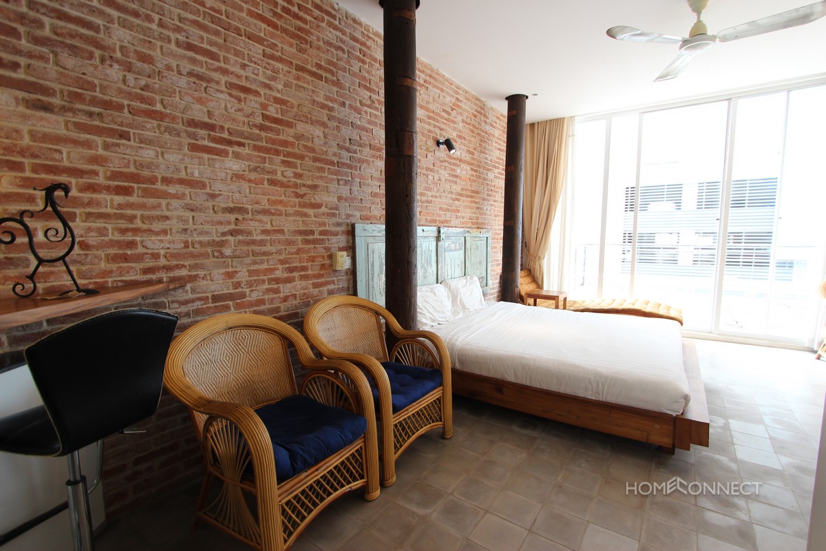 Contemporary Design 1 Bedroom Apartment For Rent in BKK1 | Phnom Penh Real Estate