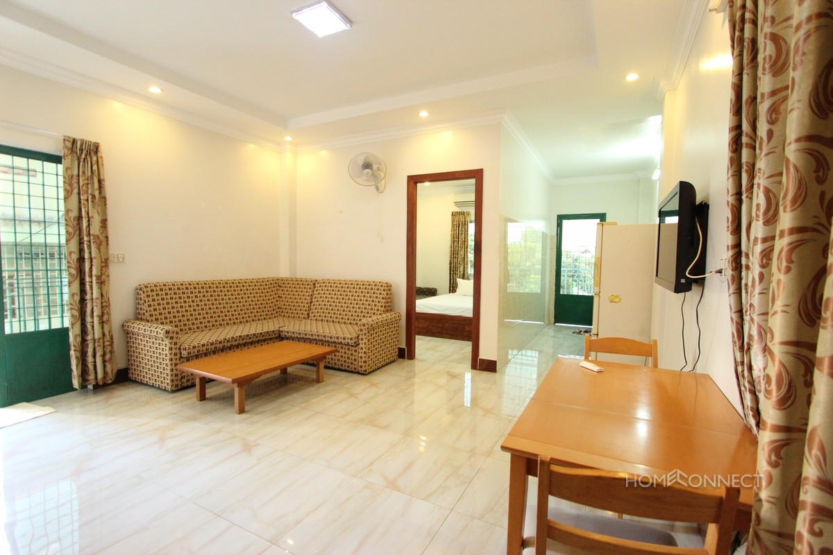 Spacious 2 Bedroom 2 Bathroom Apartment for Rent near Tonle Bassac | Phnom Penh Real Estate