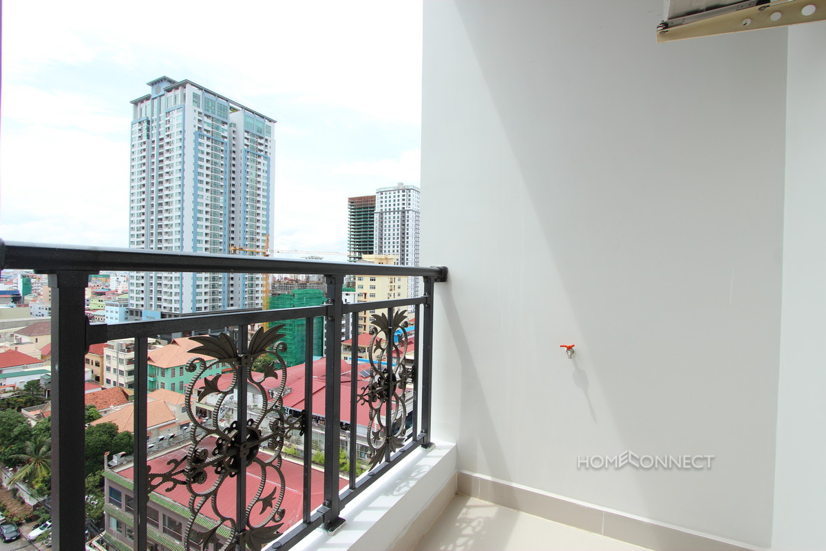 Western Style Large 1 Bedroom Apartment For Rent in BKK1 | Phnom Penh Real Estate