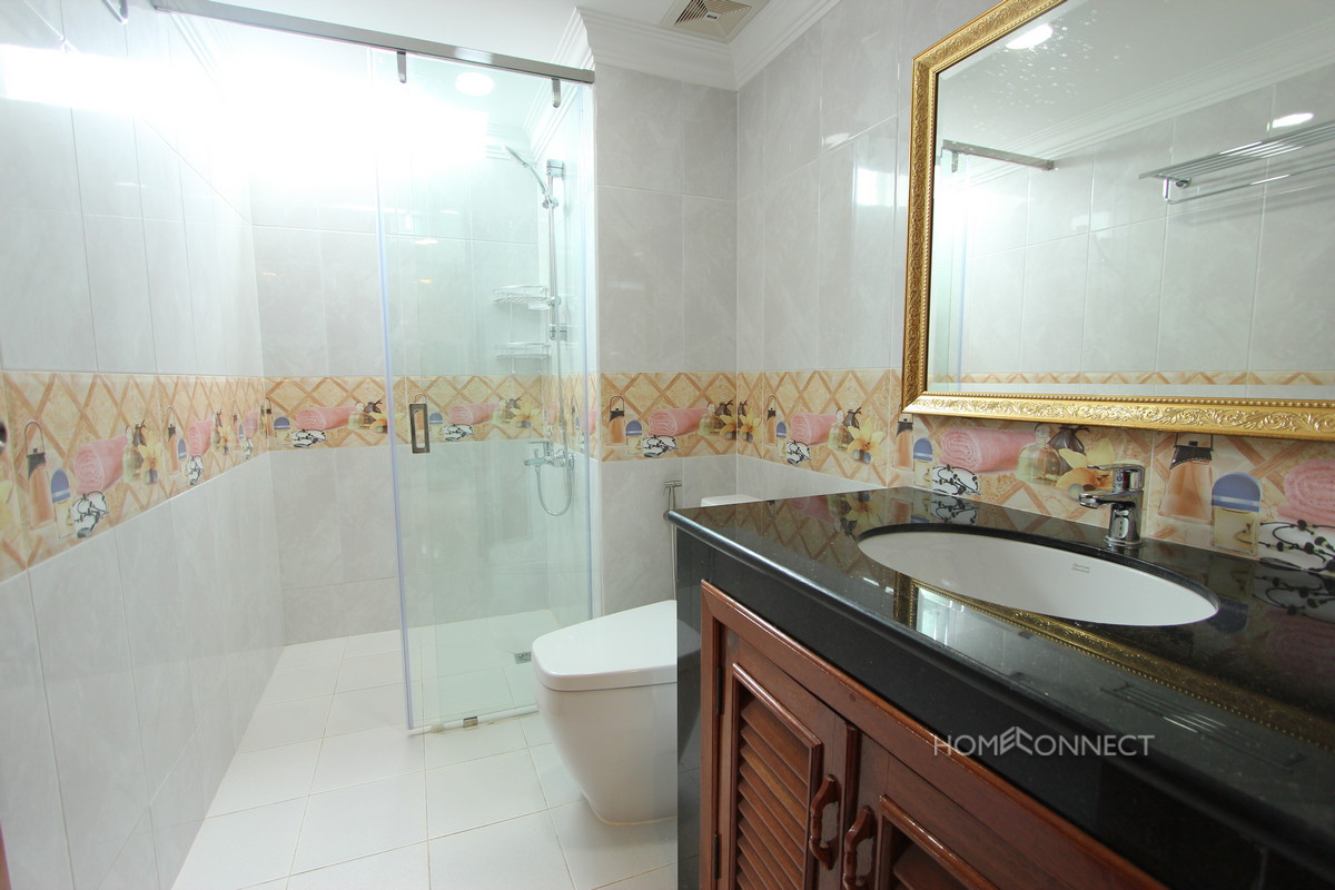 Western Style Large 1 Bedroom Apartment For Rent in BKK1 | Phnom Penh Real Estate