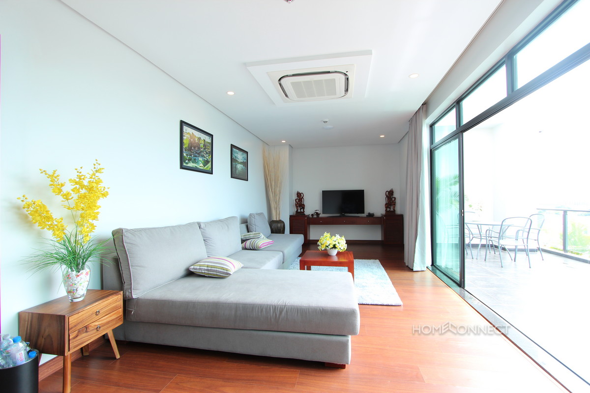 Modern 4 Bedroom Penthouse For Rent in BKK1 | Phnom Penh Real Estate