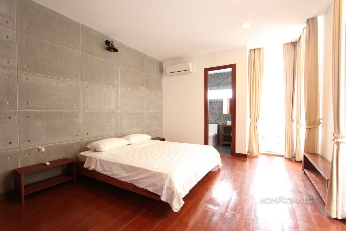 Modern Serviced 2 Bedroom 3 Bathroom Apartment for Rent in BKK1 | Phnom Penh Real Estate