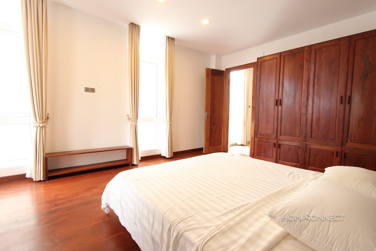 Modern Serviced 2 Bedroom 3 Bathroom Apartment for Rent in BKK1 | Phnom Penh Real Estate