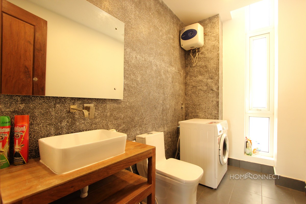 Modern Serviced 2 Bedroom 3 Bathroom Apartment for Rent in BKK1 | Phnom Penh Real Estate