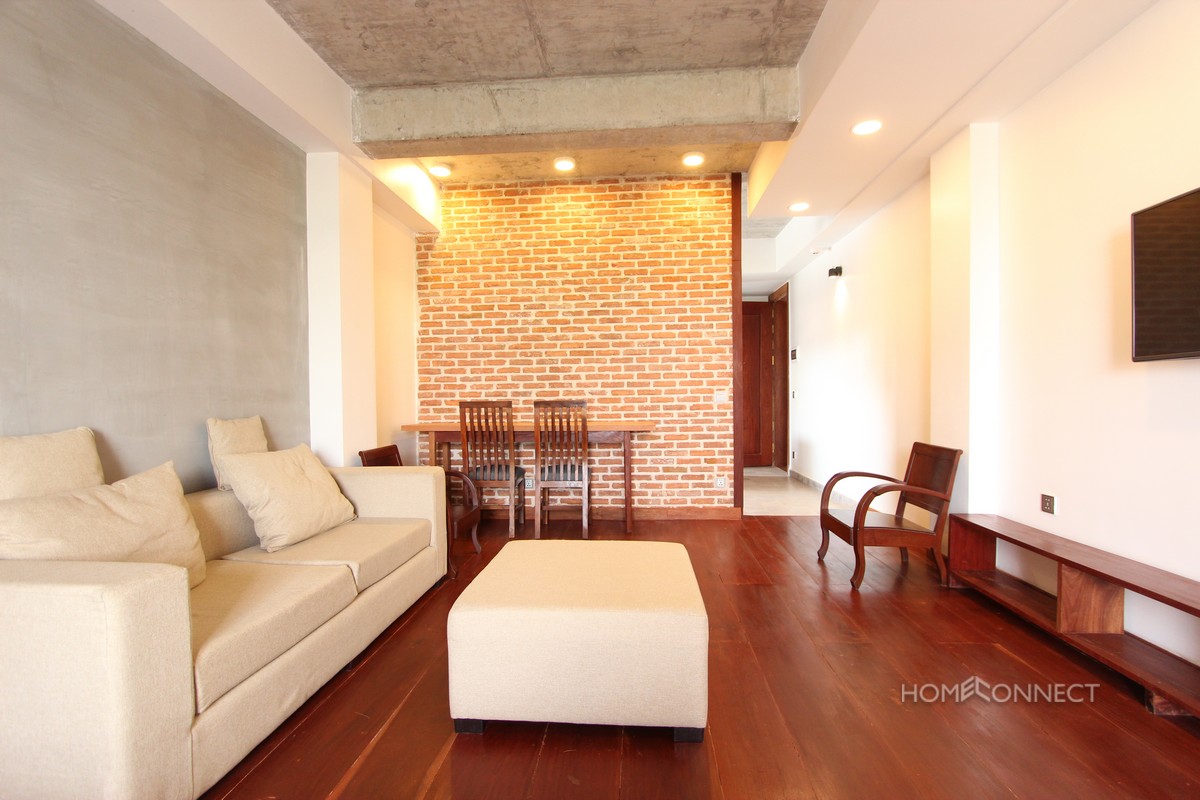 Modern Serviced Studio Apartment for Rent in BKK1 | Phnom Penh Real Estate