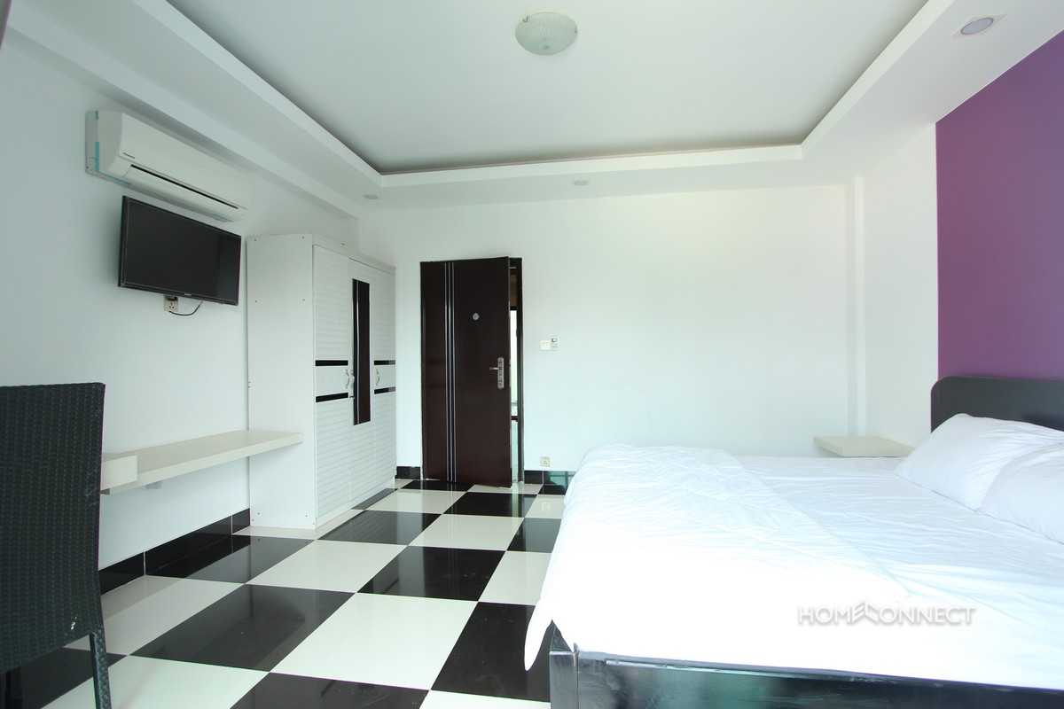 Budget 1 Bedroom 1 Bathroom Apartment for Rent Near Russian Market | Phnom Penh Real Estate