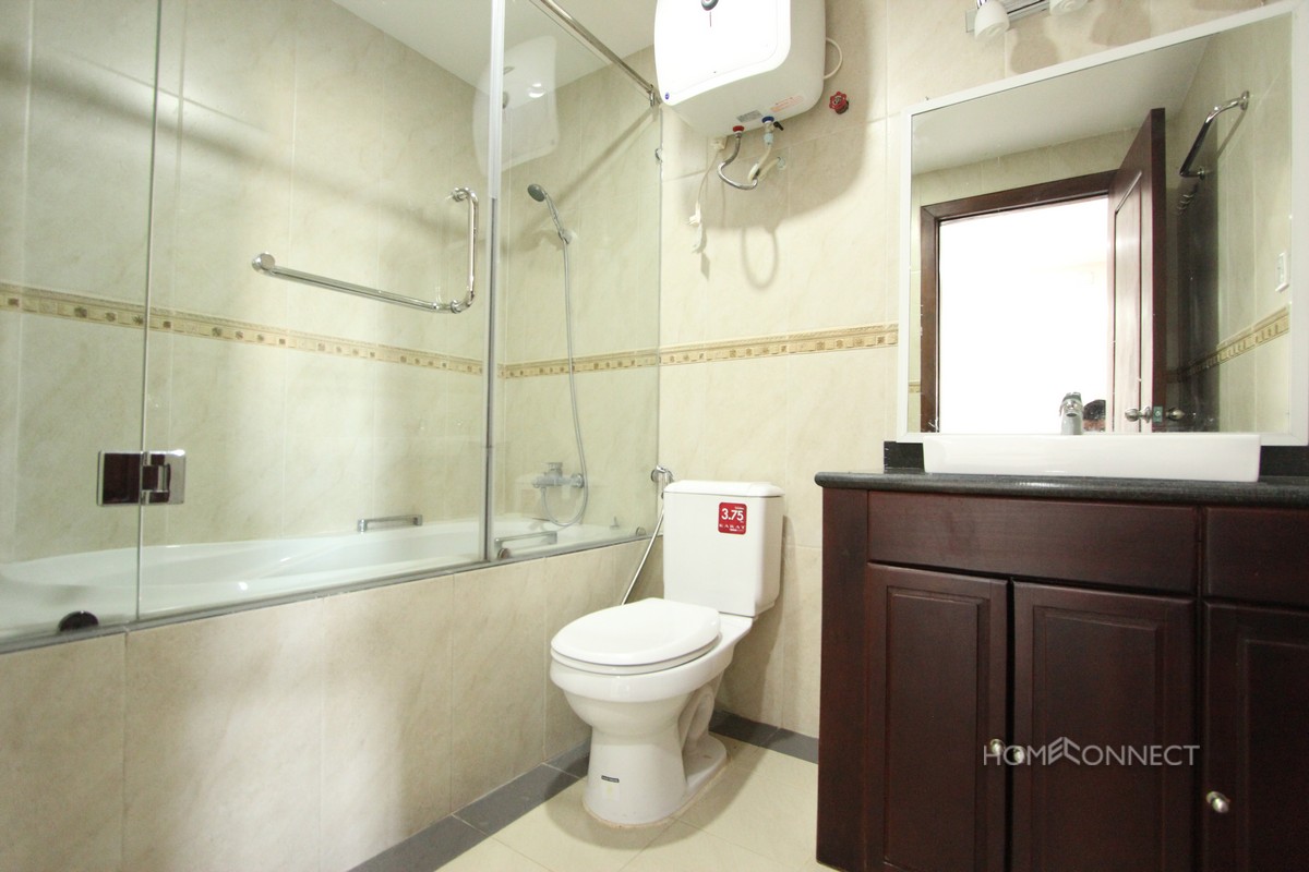 Modern 1 Bedroom 1 Bathroom Apartment for Rent in BKK2 | Phnom Penh Real Estate
