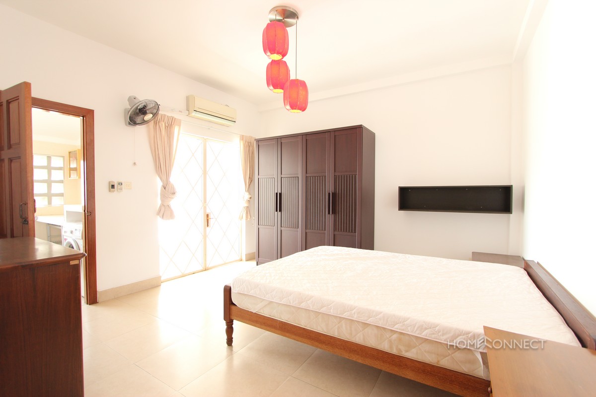 Large Terrace 2 Bedroom Apartment For Rent In Wat Phnom | Phnom Penh Real Estate