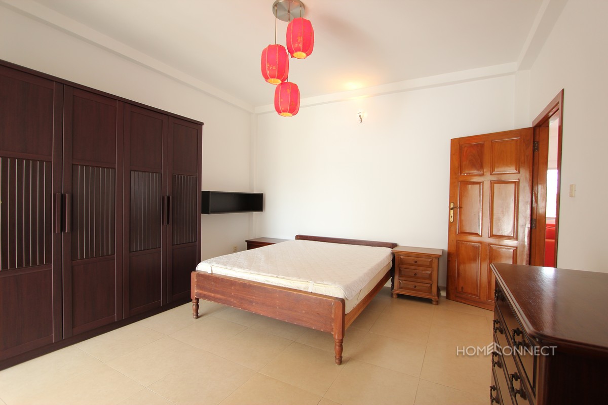 Large Terrace 2 Bedroom Apartment For Rent In Wat Phnom | Phnom Penh Real Estate