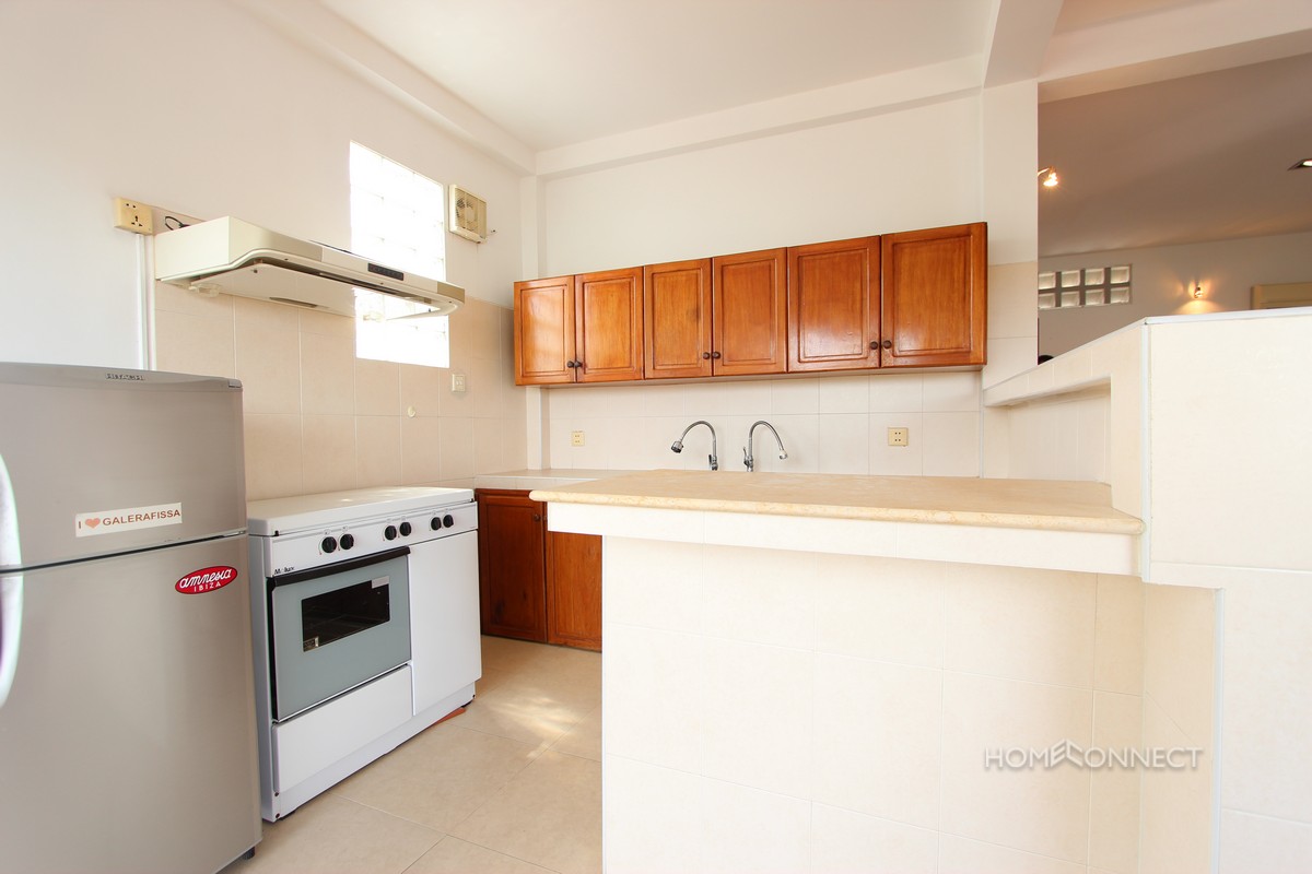 Large Terrace 2 Bedroom Apartment For Rent In Wat Phnom | Phnom Penh Real Estate