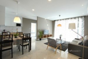 Brand New Serviced 1 Bedroom 2 Bathroom Apartment for Rent in BKK1 | Phnom Penh Real Estate