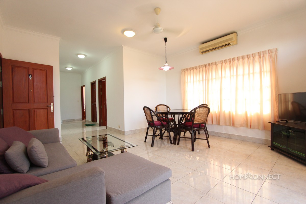 Spacious 2 Bedroom 1 Bathroom Apartment For Rent Near Central Market | Phnom Penh Real Estate