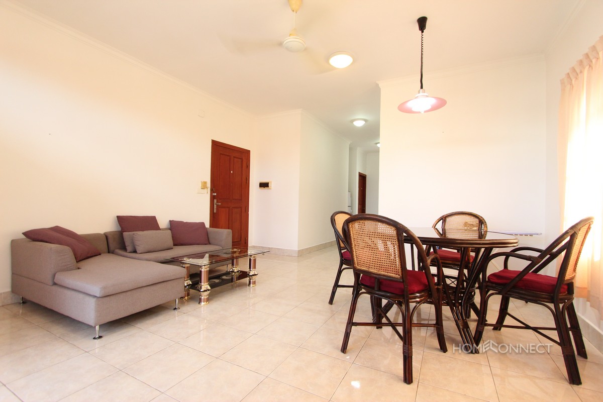 Spacious 2 Bedroom 1 Bathroom Apartment For Rent Near Central Market | Phnom Penh Real Estate