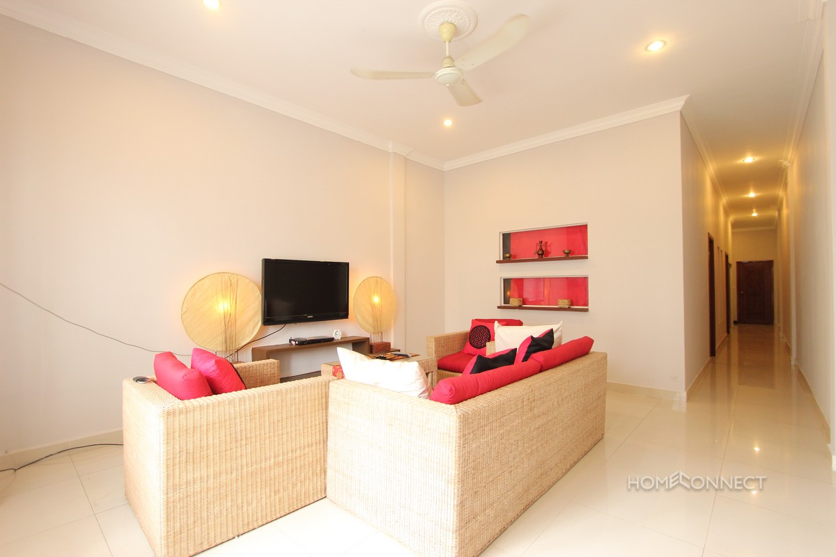 Budget 2 Bedroom 2 Bathroom Apartment For Rent Near Old Market | Phnom Penh Real Estate