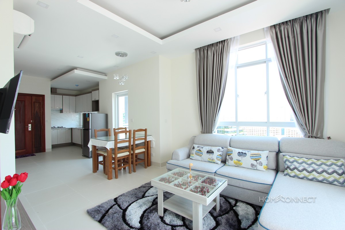 Brand New Modern 2 Bedroom 2 Bathroom Apartment for Rent in Tonle Bassac | Phnom Penh Real Estate