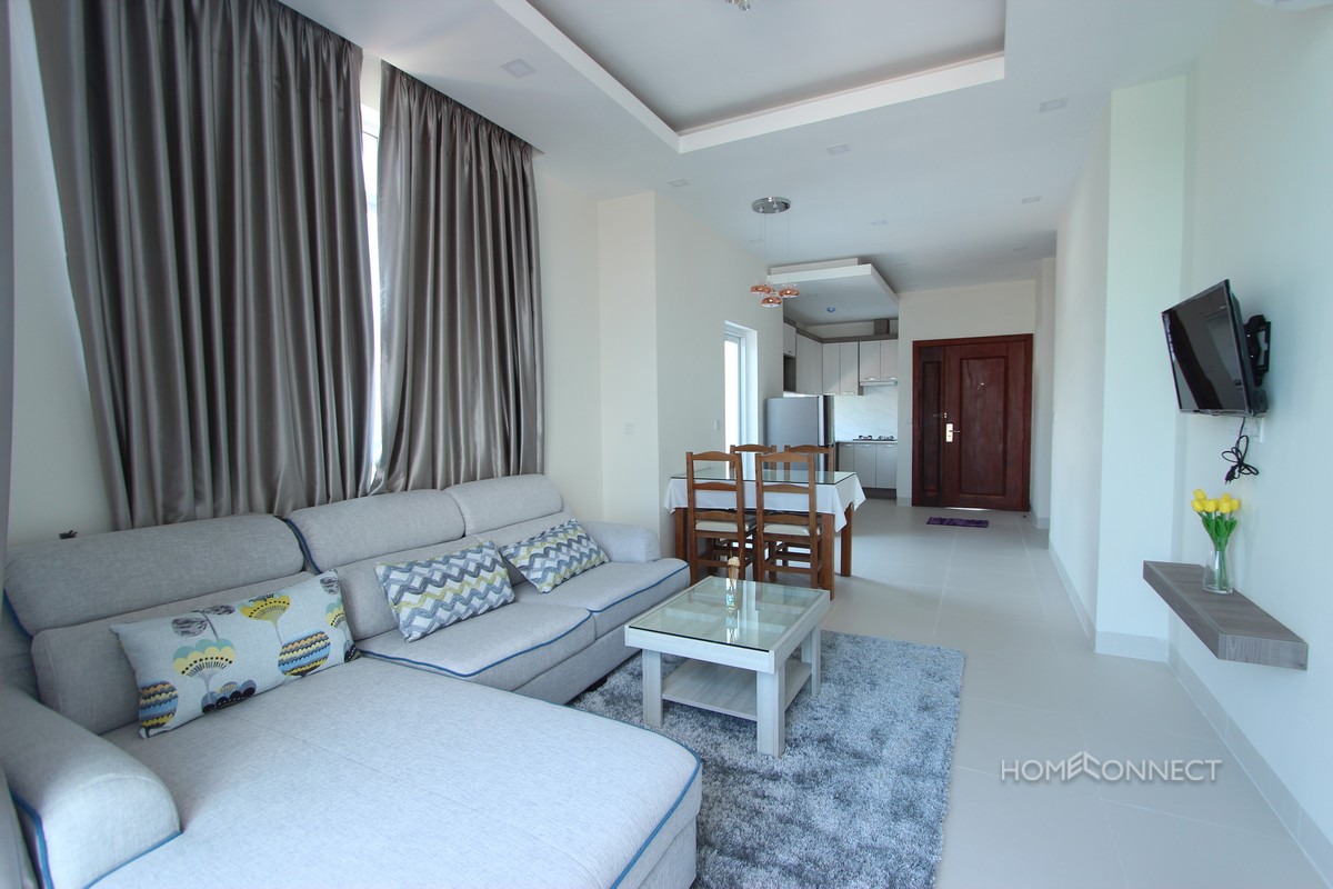 Brand New Modern 2 Bedroom 2 Bathroom Apartment for Rent in Tonle Bassac | Phnom Penh Real Estate